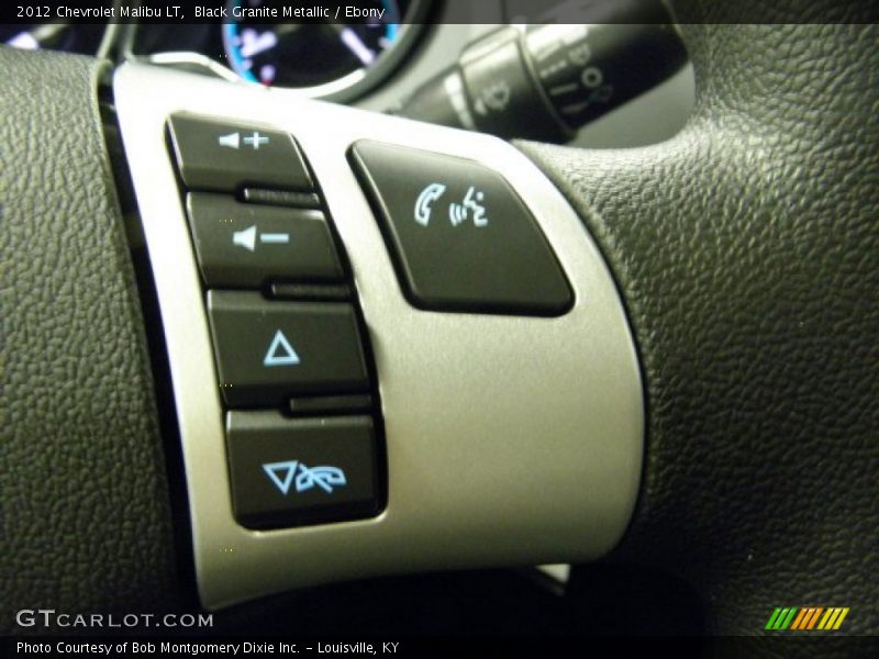 Black Granite Metallic / Ebony 2012 Chevrolet Malibu LT