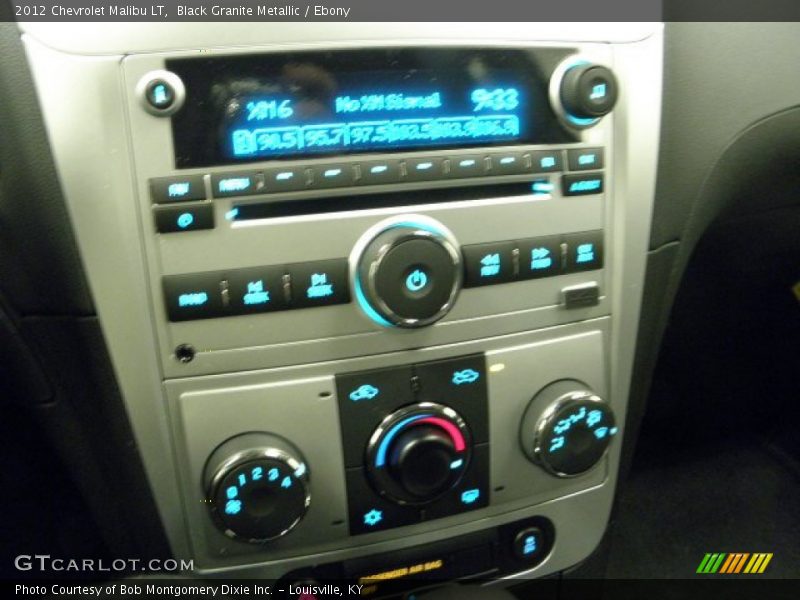 Black Granite Metallic / Ebony 2012 Chevrolet Malibu LT
