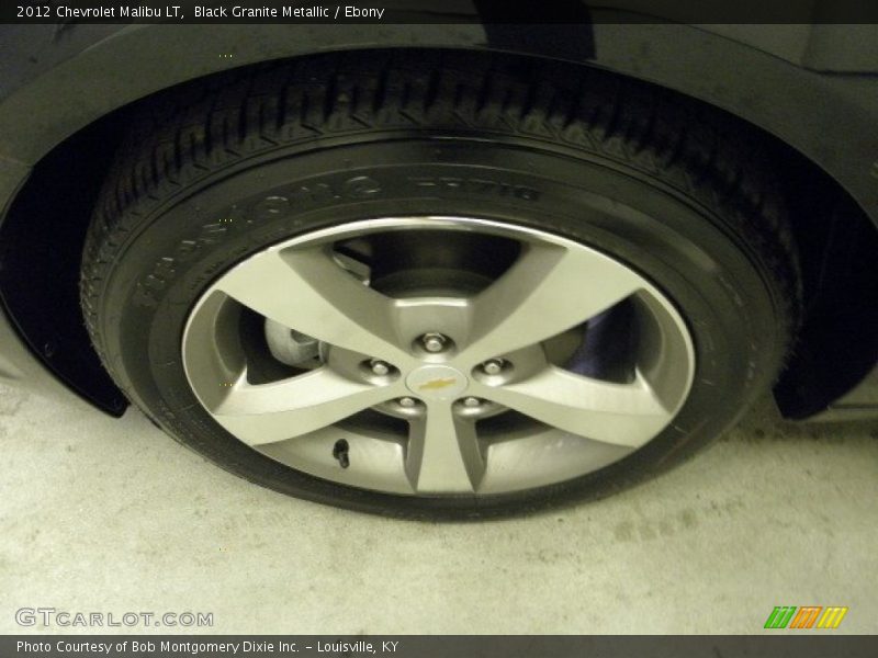 Black Granite Metallic / Ebony 2012 Chevrolet Malibu LT