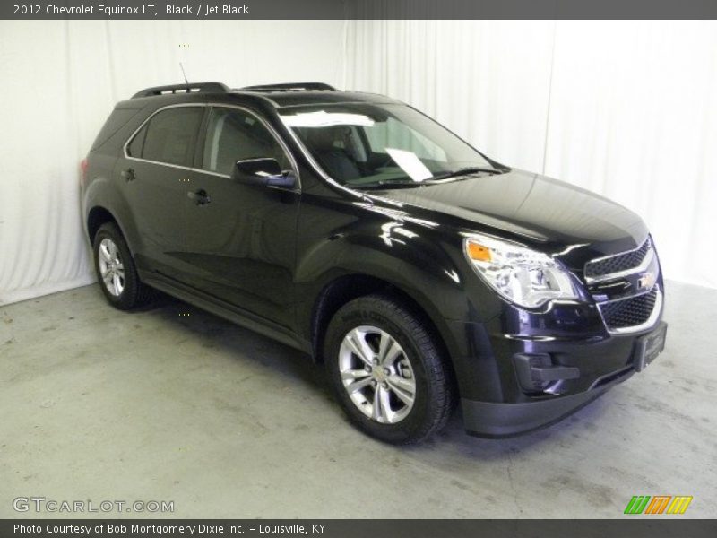 Black / Jet Black 2012 Chevrolet Equinox LT