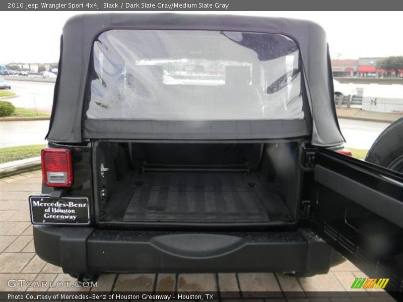 Black / Dark Slate Gray/Medium Slate Gray 2010 Jeep Wrangler Sport 4x4