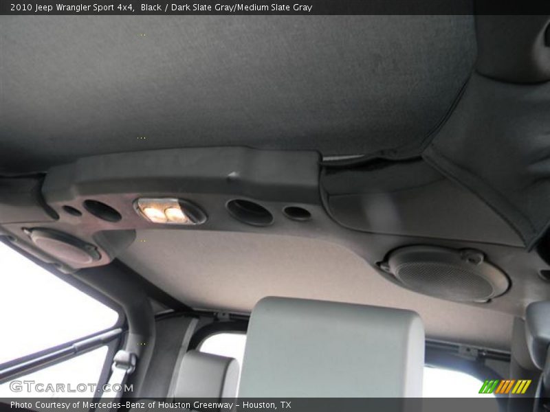 Black / Dark Slate Gray/Medium Slate Gray 2010 Jeep Wrangler Sport 4x4