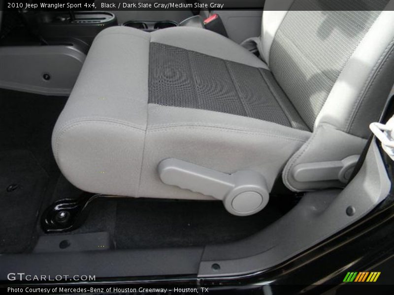 Black / Dark Slate Gray/Medium Slate Gray 2010 Jeep Wrangler Sport 4x4
