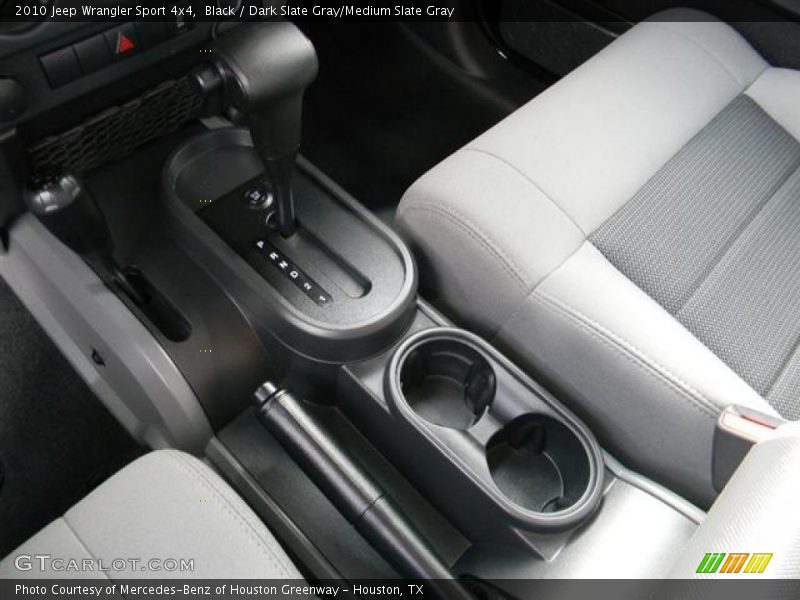Black / Dark Slate Gray/Medium Slate Gray 2010 Jeep Wrangler Sport 4x4