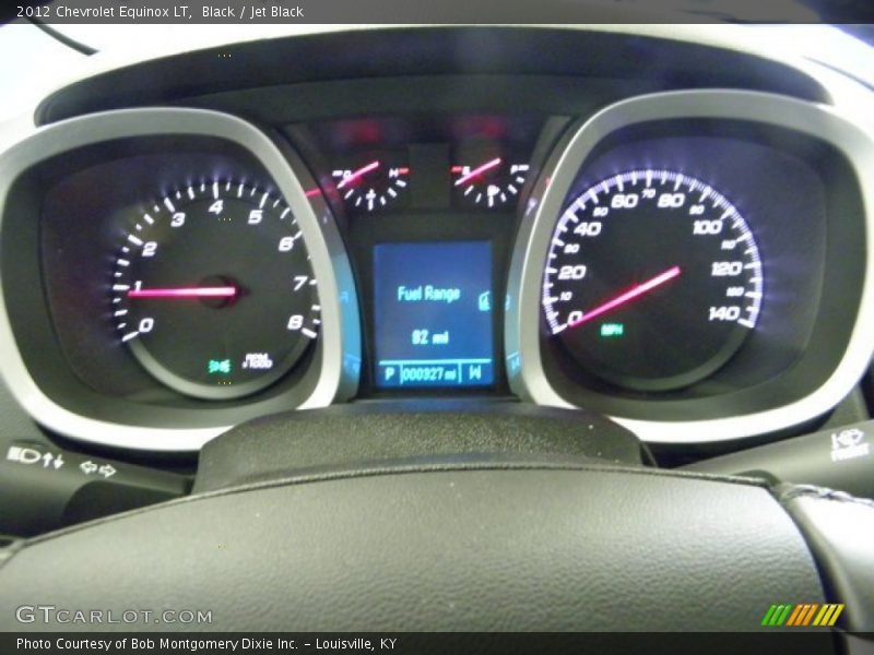 Black / Jet Black 2012 Chevrolet Equinox LT