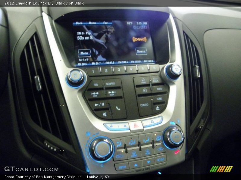 Black / Jet Black 2012 Chevrolet Equinox LT