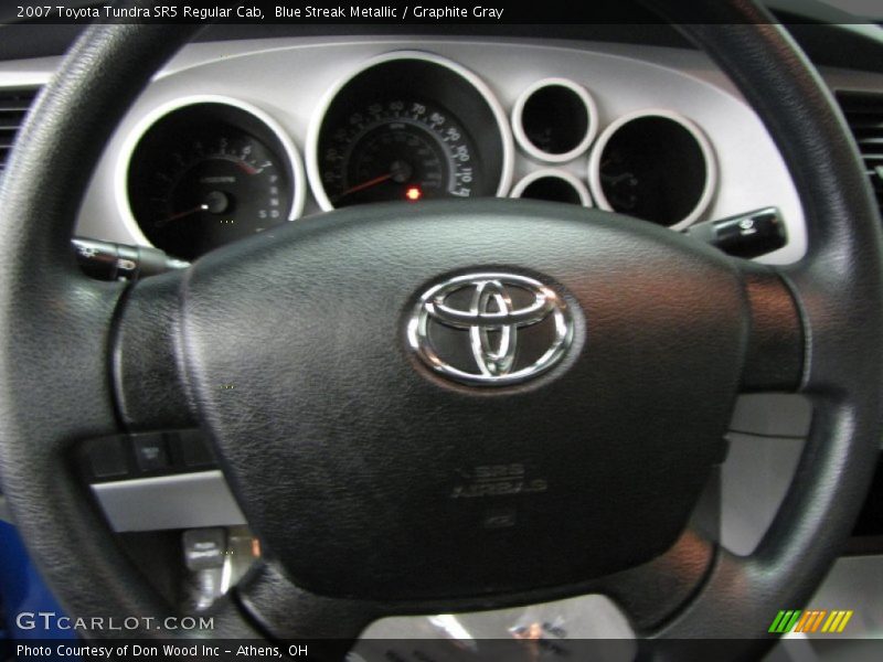 Blue Streak Metallic / Graphite Gray 2007 Toyota Tundra SR5 Regular Cab