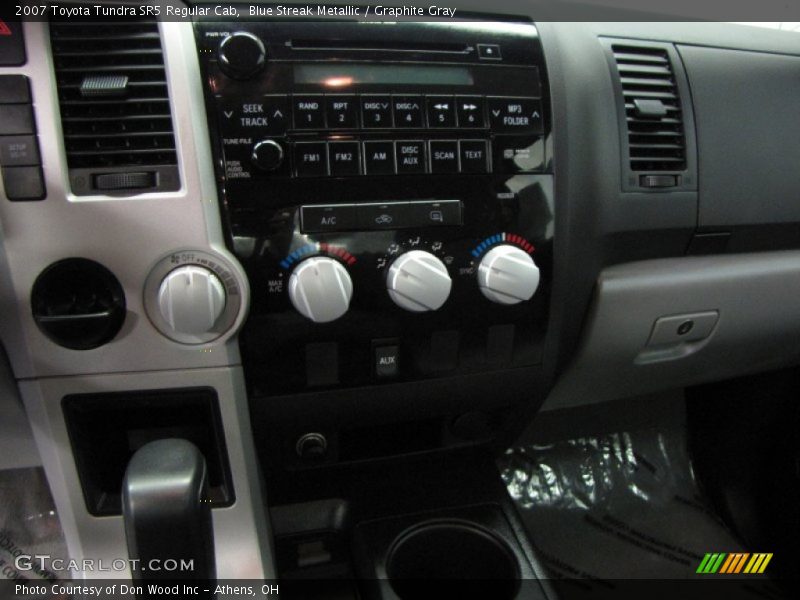 Blue Streak Metallic / Graphite Gray 2007 Toyota Tundra SR5 Regular Cab