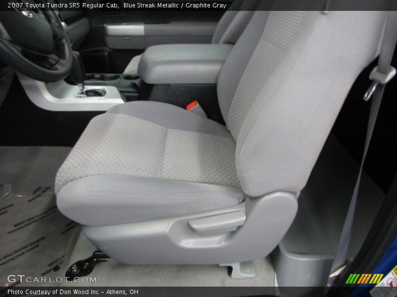 Blue Streak Metallic / Graphite Gray 2007 Toyota Tundra SR5 Regular Cab