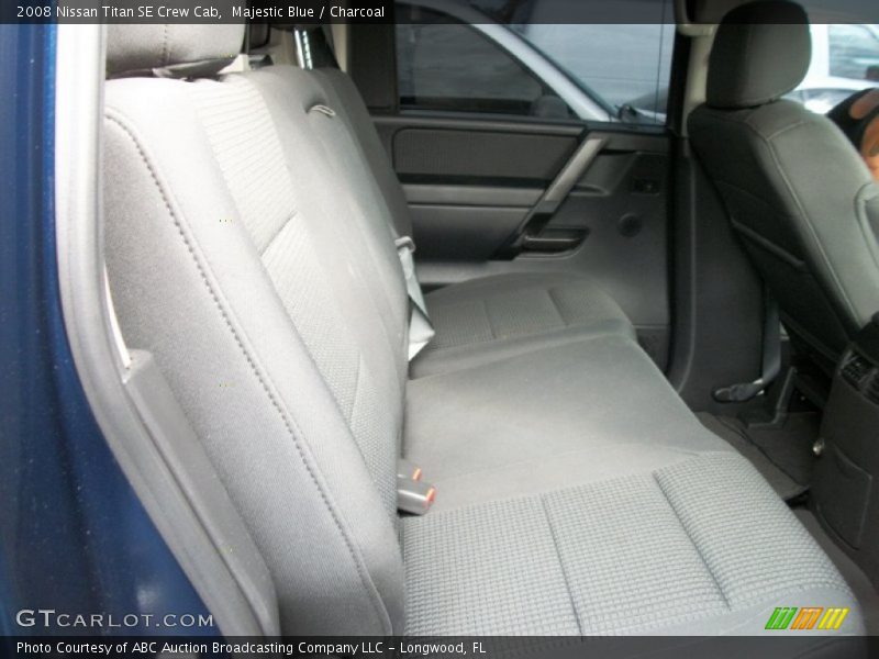 Majestic Blue / Charcoal 2008 Nissan Titan SE Crew Cab