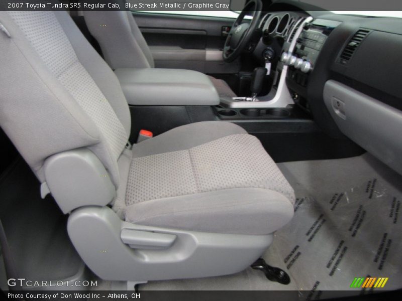 Blue Streak Metallic / Graphite Gray 2007 Toyota Tundra SR5 Regular Cab