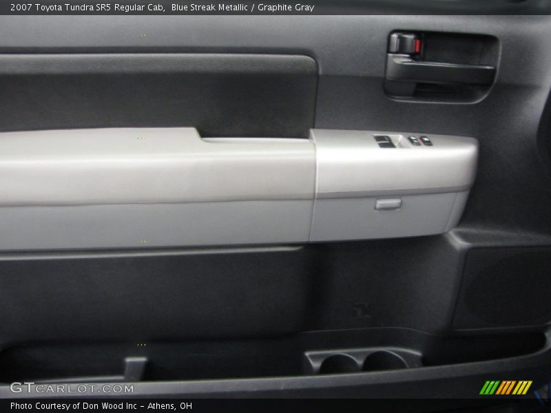 Blue Streak Metallic / Graphite Gray 2007 Toyota Tundra SR5 Regular Cab