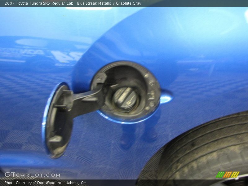 Blue Streak Metallic / Graphite Gray 2007 Toyota Tundra SR5 Regular Cab