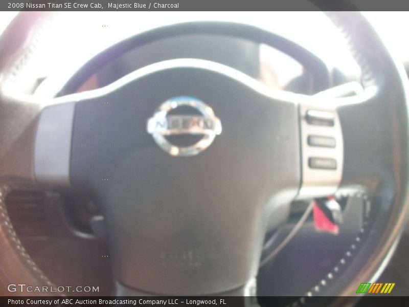 Majestic Blue / Charcoal 2008 Nissan Titan SE Crew Cab