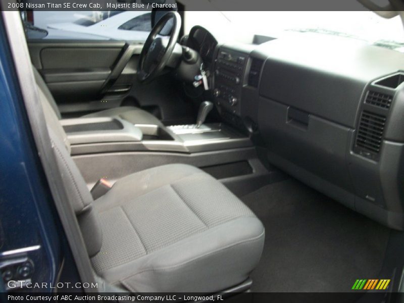 Majestic Blue / Charcoal 2008 Nissan Titan SE Crew Cab