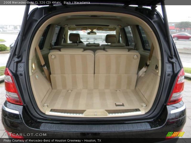 Black / Macadamia 2008 Mercedes-Benz GL 320 CDI 4Matic