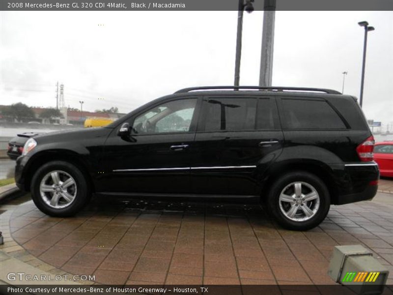 Black / Macadamia 2008 Mercedes-Benz GL 320 CDI 4Matic
