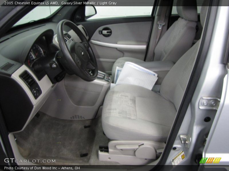 Galaxy Silver Metallic / Light Gray 2005 Chevrolet Equinox LS AWD