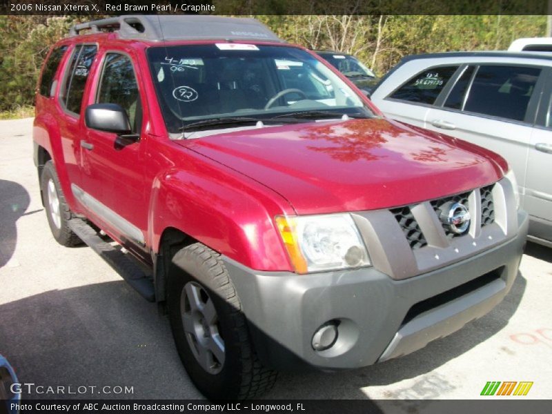 Red Brawn Pearl / Graphite 2006 Nissan Xterra X