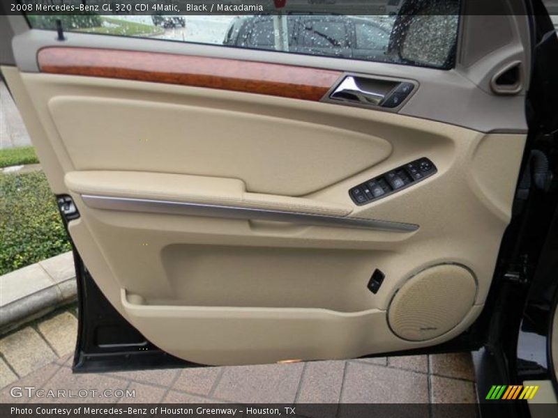 Black / Macadamia 2008 Mercedes-Benz GL 320 CDI 4Matic