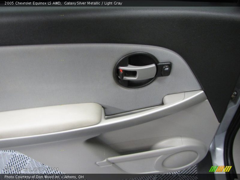 Galaxy Silver Metallic / Light Gray 2005 Chevrolet Equinox LS AWD
