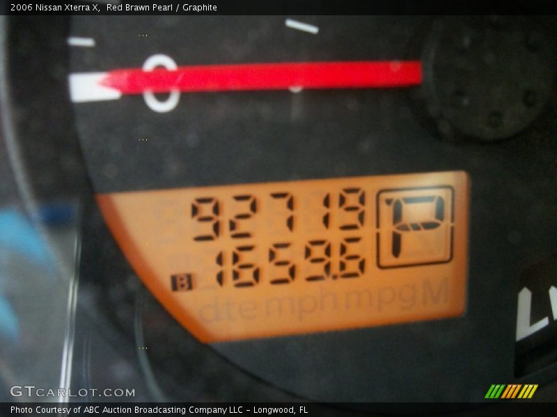 Red Brawn Pearl / Graphite 2006 Nissan Xterra X