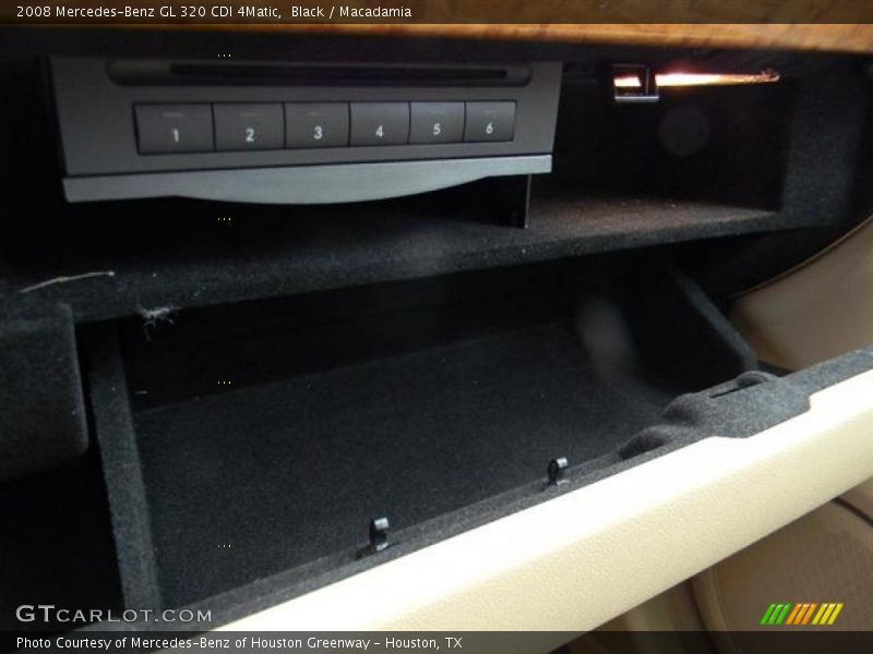 Black / Macadamia 2008 Mercedes-Benz GL 320 CDI 4Matic