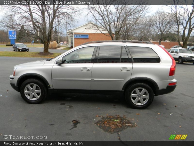 Electric Silver Metallic / Graphite 2007 Volvo XC90 3.2 AWD