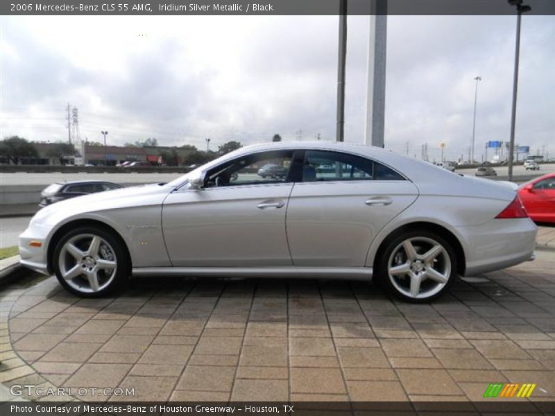 Iridium Silver Metallic / Black 2006 Mercedes-Benz CLS 55 AMG