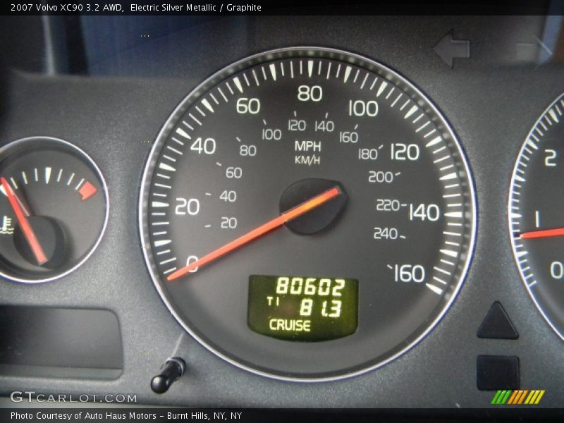 Electric Silver Metallic / Graphite 2007 Volvo XC90 3.2 AWD