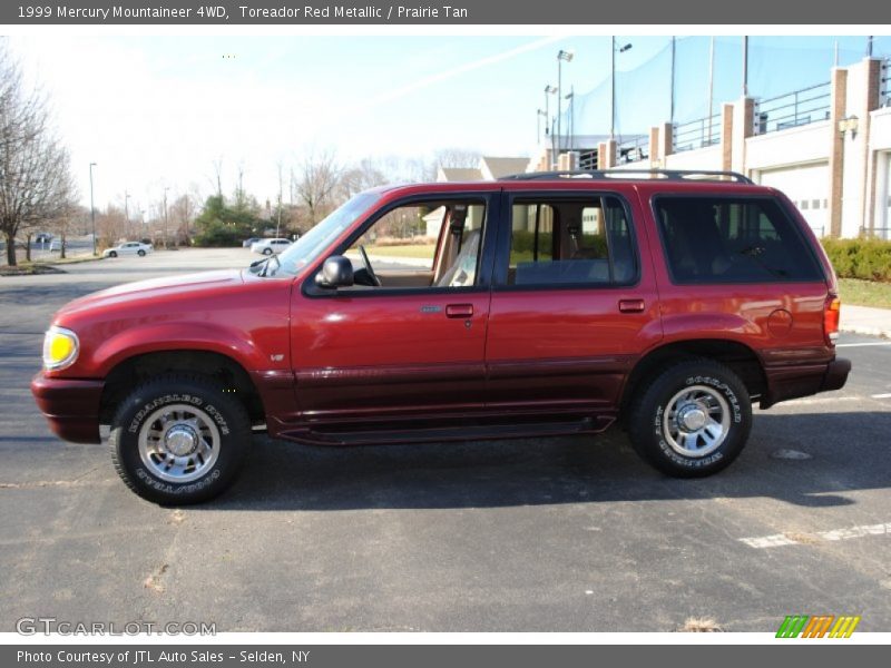 Toreador Red Metallic / Prairie Tan 1999 Mercury Mountaineer 4WD