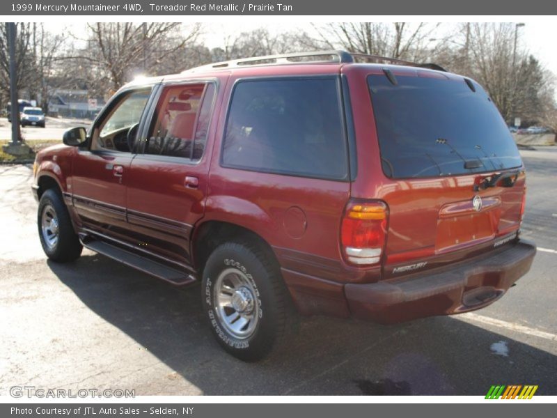 Toreador Red Metallic / Prairie Tan 1999 Mercury Mountaineer 4WD