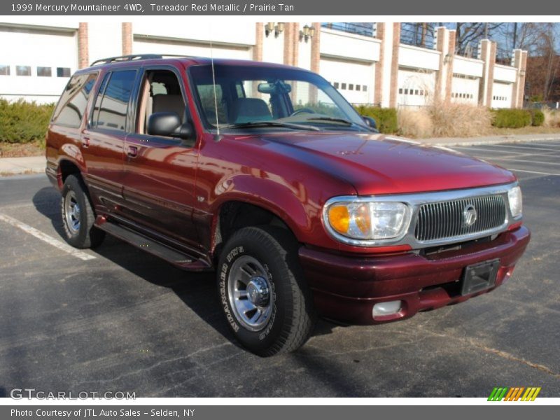 Toreador Red Metallic / Prairie Tan 1999 Mercury Mountaineer 4WD