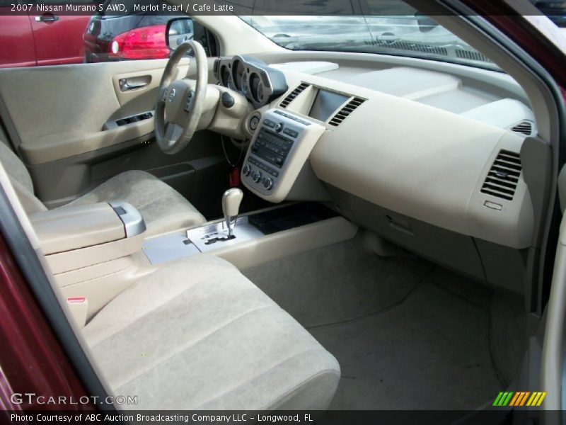 Merlot Pearl / Cafe Latte 2007 Nissan Murano S AWD