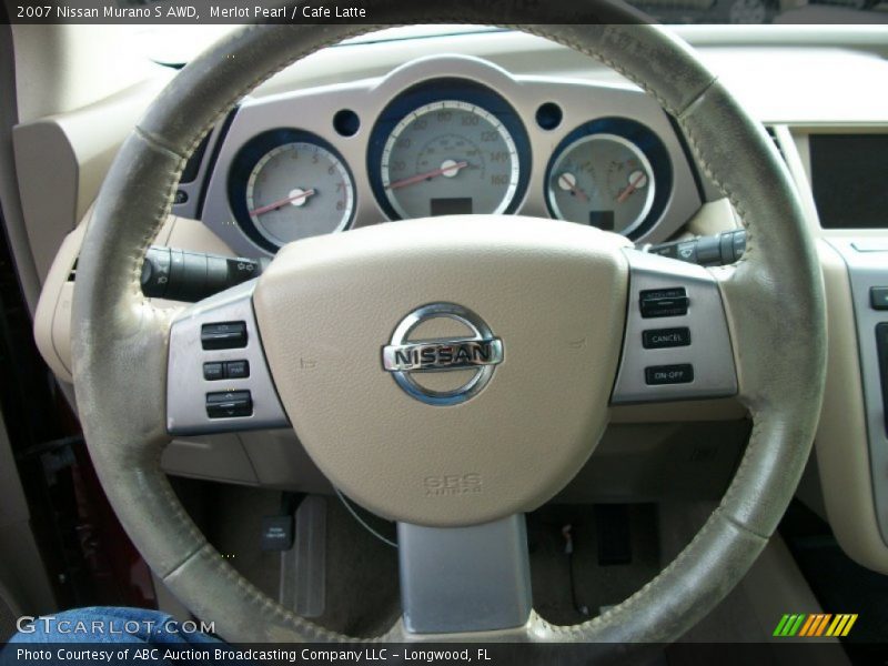 Merlot Pearl / Cafe Latte 2007 Nissan Murano S AWD