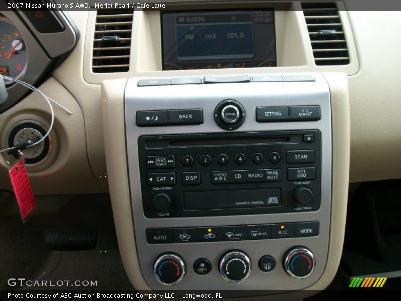 Merlot Pearl / Cafe Latte 2007 Nissan Murano S AWD