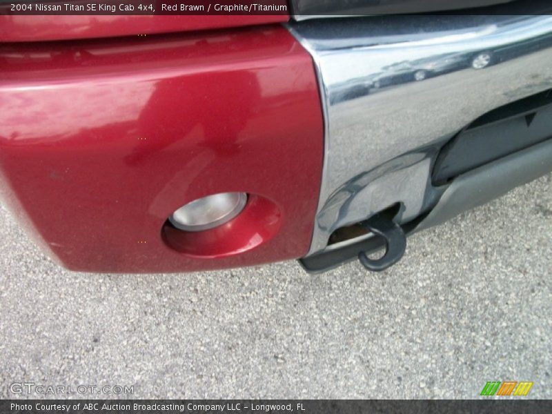 Red Brawn / Graphite/Titanium 2004 Nissan Titan SE King Cab 4x4