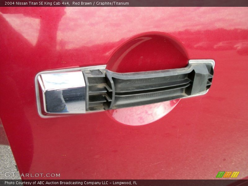 Red Brawn / Graphite/Titanium 2004 Nissan Titan SE King Cab 4x4