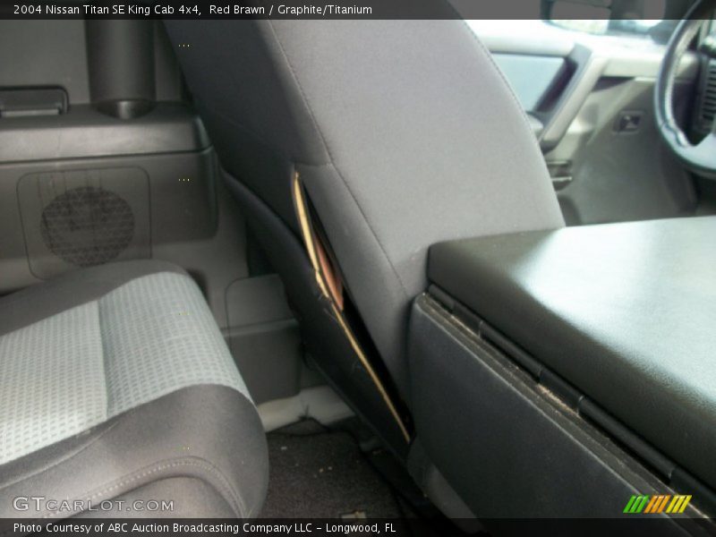 Red Brawn / Graphite/Titanium 2004 Nissan Titan SE King Cab 4x4