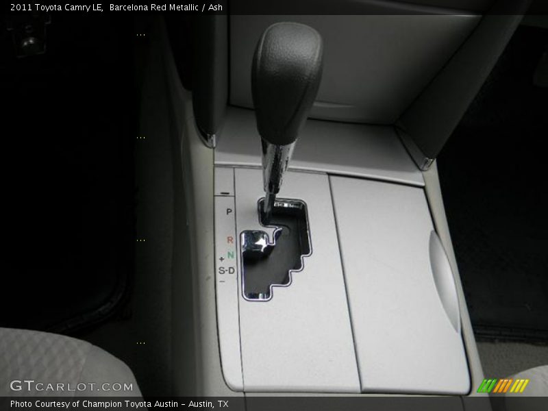 Barcelona Red Metallic / Ash 2011 Toyota Camry LE
