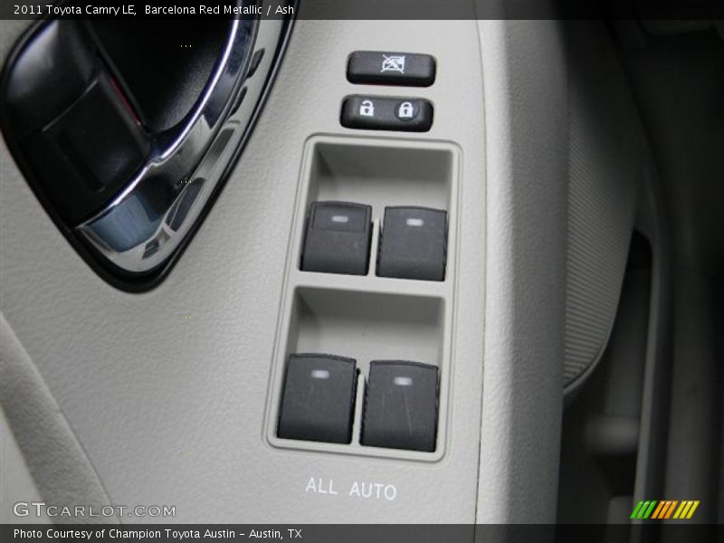 Barcelona Red Metallic / Ash 2011 Toyota Camry LE