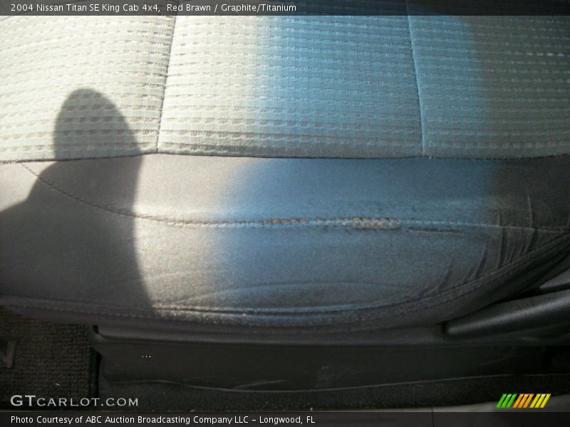 Red Brawn / Graphite/Titanium 2004 Nissan Titan SE King Cab 4x4