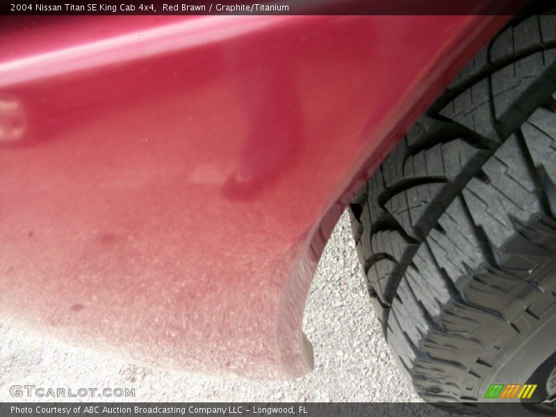 Red Brawn / Graphite/Titanium 2004 Nissan Titan SE King Cab 4x4