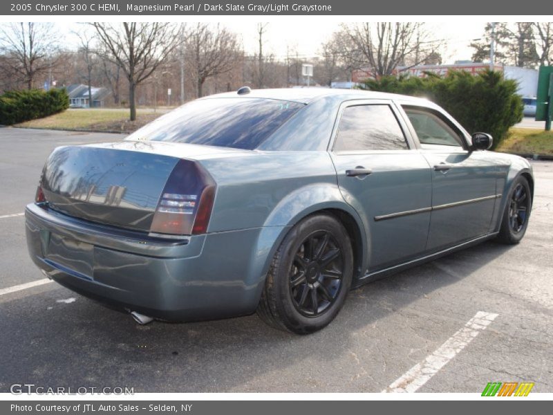 Magnesium Pearl / Dark Slate Gray/Light Graystone 2005 Chrysler 300 C HEMI