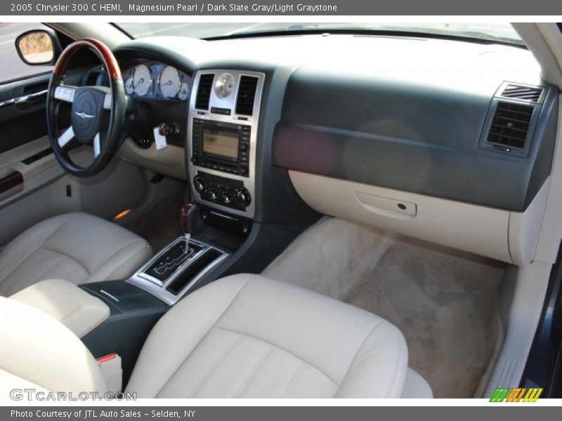 Magnesium Pearl / Dark Slate Gray/Light Graystone 2005 Chrysler 300 C HEMI