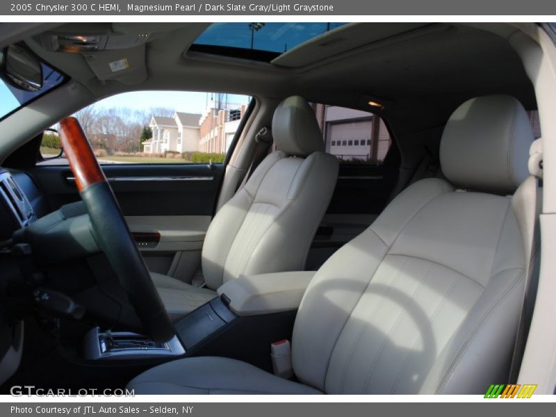Magnesium Pearl / Dark Slate Gray/Light Graystone 2005 Chrysler 300 C HEMI