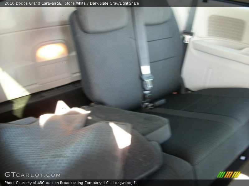 Stone White / Dark Slate Gray/Light Shale 2010 Dodge Grand Caravan SE