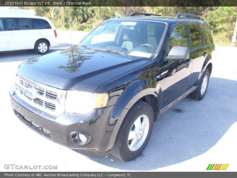 Black / Charcoal Black 2010 Ford Escape XLT V6