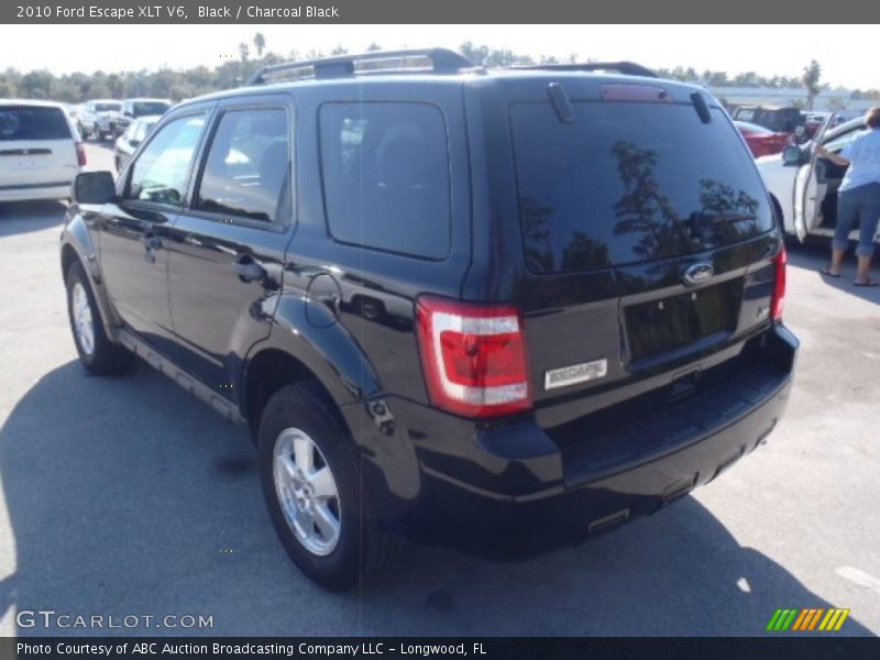 Black / Charcoal Black 2010 Ford Escape XLT V6