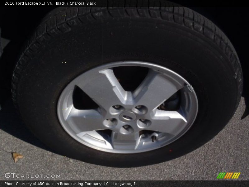 Black / Charcoal Black 2010 Ford Escape XLT V6